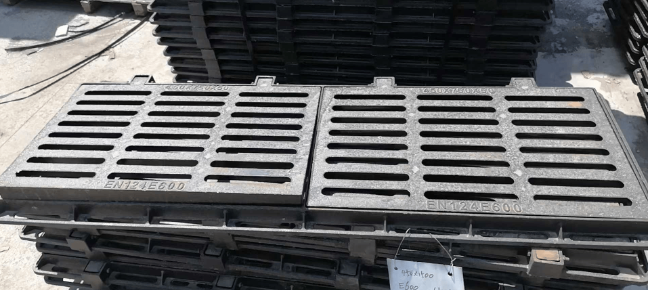 张北球墨铸铁连体双篦展示