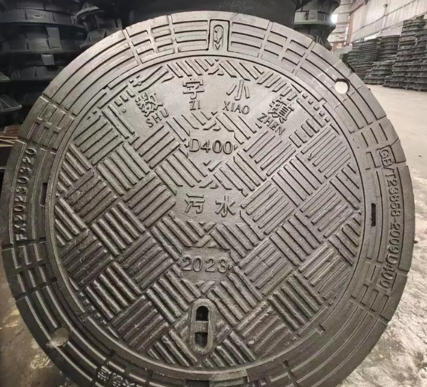 张北球墨铸铁防沉降井盖展示